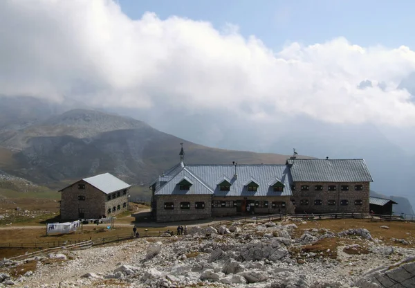 Görkemli Dolomitler Manzarası Talya — Stok fotoğraf