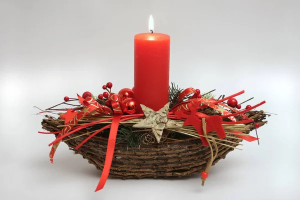 Kerstviering Seizoensgebonden Decor — Stockfoto