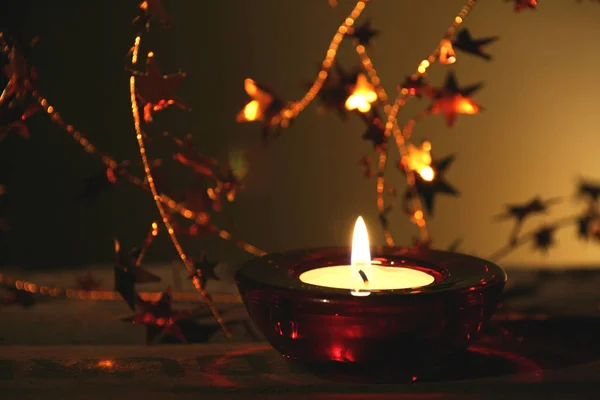 Fundo Colorido Para Natal Ano Novo Cartão Férias — Fotografia de Stock