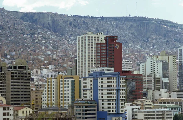 Vista Panorâmica Majestosa Cidade Urbana — Fotografia de Stock