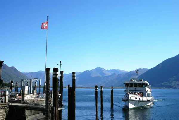 Vista Panorámica Del Hermoso Puerto — Foto de Stock