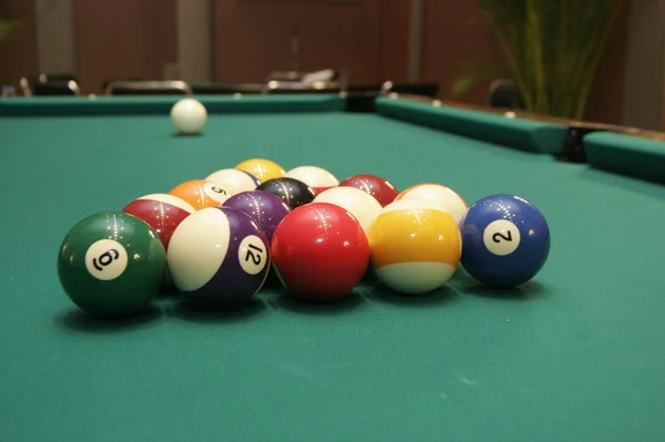 Billard Tischspiele Sport — Stockfoto