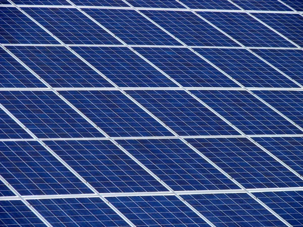 Detailansicht Des Solarmoduls — Stockfoto