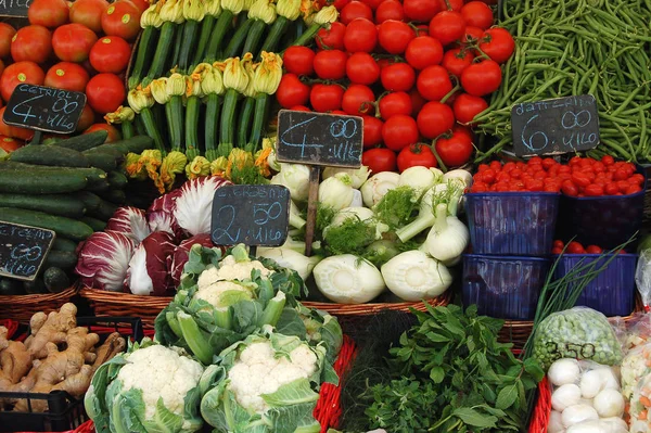 Frescos Mercado — Fotografia de Stock