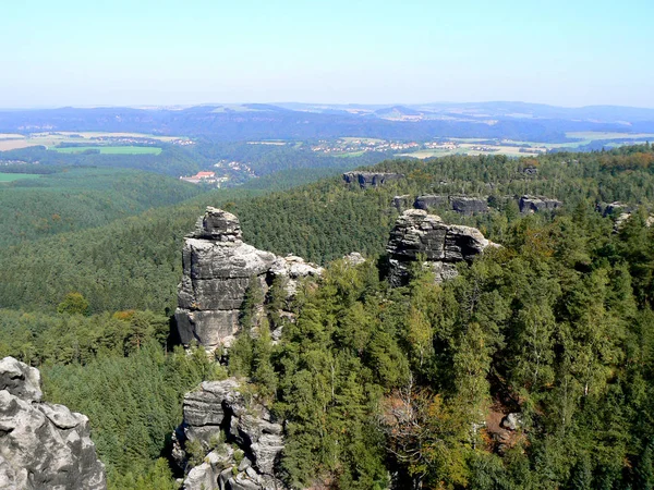 View Papststein Northeast — Stock Photo, Image