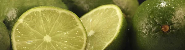 Limes Dalam Format Panorama — Stok Foto