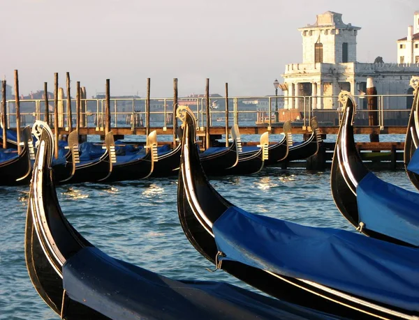 Góndolas Ciudad Venecia Italia Viajes — Foto de Stock