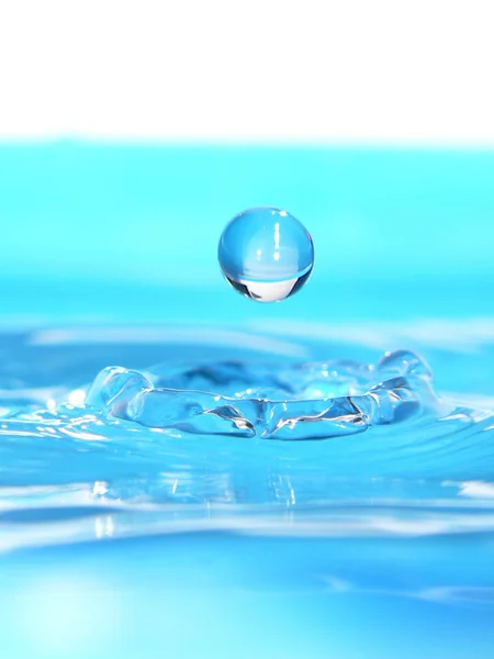 Gota Água Gotas Chuva Fundo — Fotografia de Stock