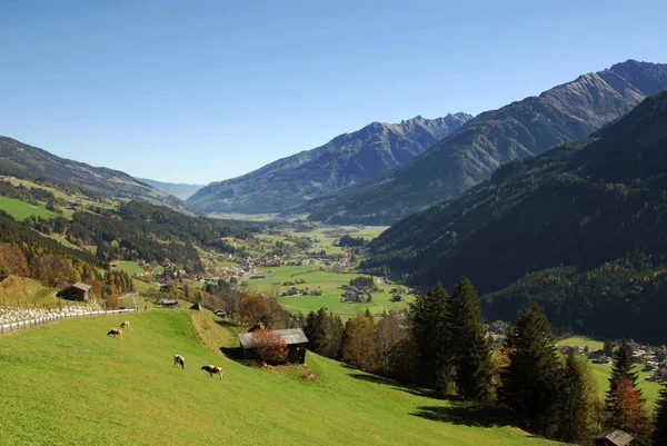 Widok Doliny Austrię — Zdjęcie stockowe