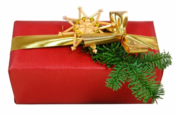 Regali Natale Scatole Regalo — Foto Stock