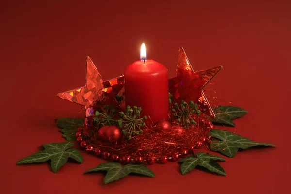 Christmas Decorations Background Close — Stock Photo, Image