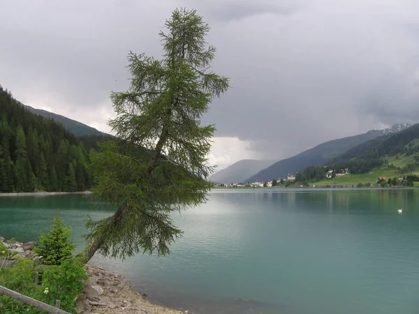 Vista Panorámica Del Majestuoso Paisaje Los Alpes — Foto de Stock