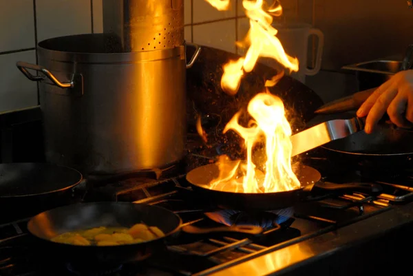 Vuur Vlam Rood Vuur Brand — Stockfoto