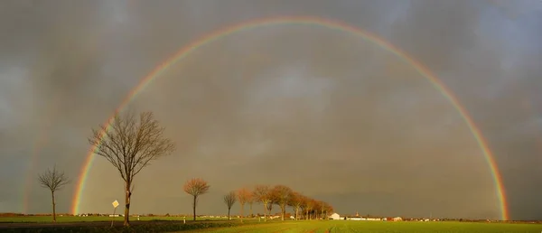 Arcobaleno Colorato Riflessione — Foto Stock