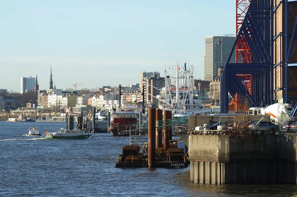 Hafencity Hamburg Progetto Costruzione Progetto Costruzione — Foto Stock