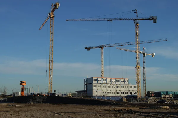 Hafencity Hamburg Inşaat Projesi Inşaat Projesi — Stok fotoğraf