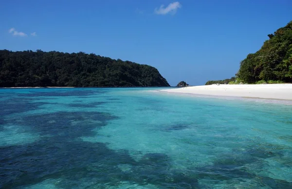 Malerischer Blick Auf Die Insel Selektiver Fokus — Stockfoto