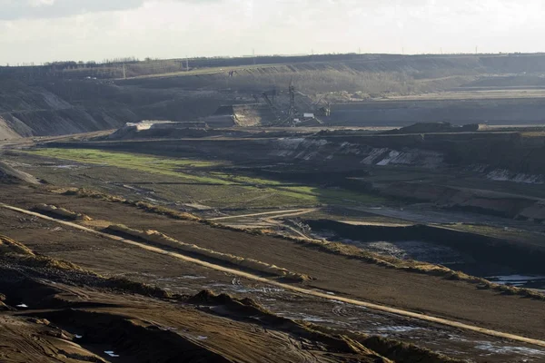 Промисловість Отримання Вугілля Або Інших Корисних Копалин Шахти — стокове фото