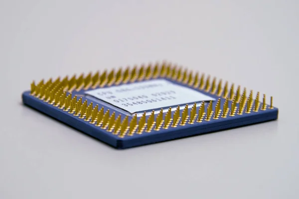 Cpu Central Processing Unit Nder Mikroprozessor Oben Ist Heutzutage Das — Stockfoto