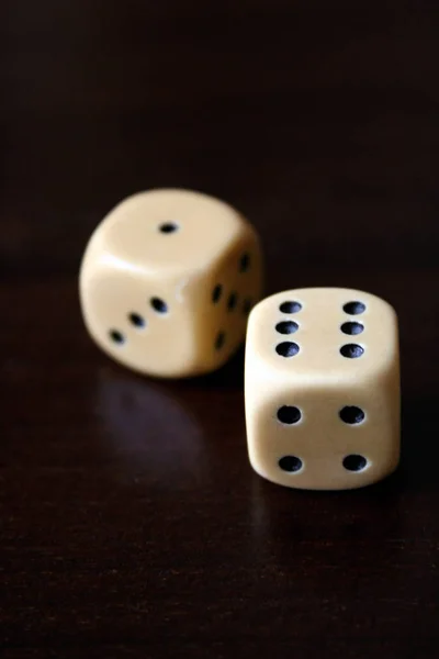 Roll Dice Game Cubes — Stock Photo, Image