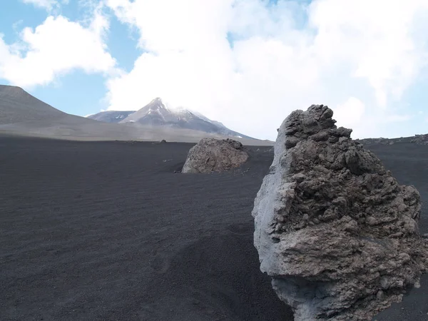 volcanic landscape of lanzarote, canary islands, spain