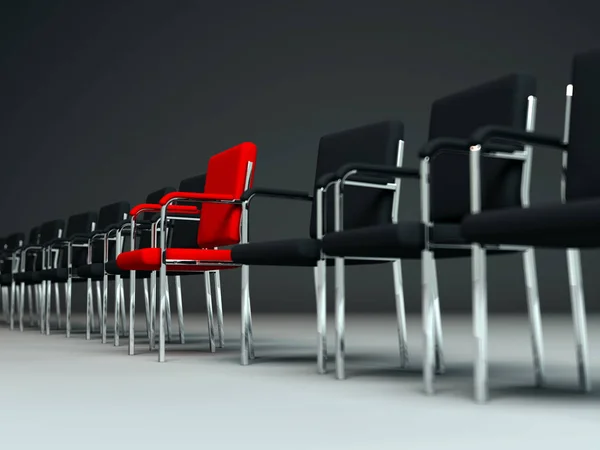 Empty Chairs Office — Stock Photo, Image