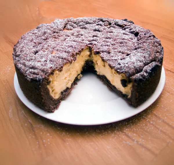 Deliziosa Torta Appena Sfornata — Foto Stock