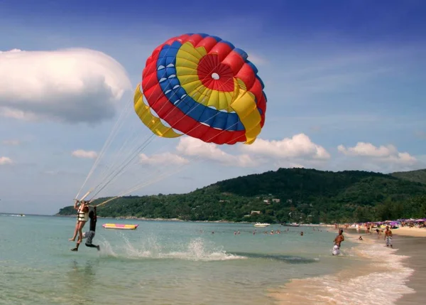 Parachute Zomersport Parachute — Stockfoto