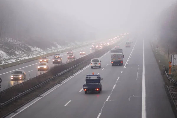 Aussichtsreicher Blick Auf Die Verkehrsinfrastruktur — Stockfoto