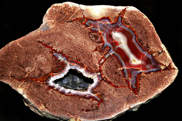 Minerale Edelstenen Formatie Structuur — Stockfoto