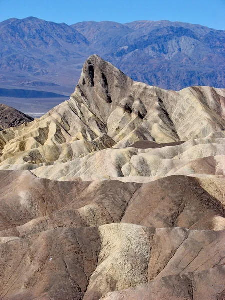 Vale Morte Ponto Zabriskie — Fotografia de Stock