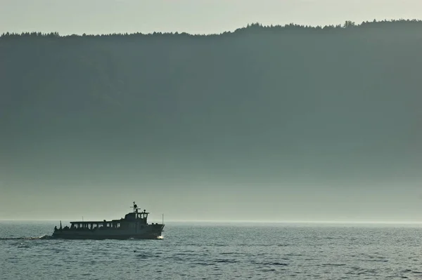 Frachtschiff Meer — Stockfoto