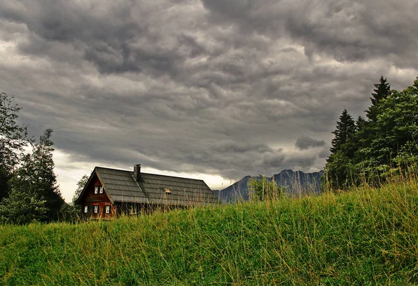 Vista Panorámica Del Majestuoso Paisaje Los Alpes —  Fotos de Stock