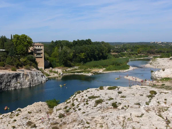 Rivière Dans Ville Sayan Oriental — Photo