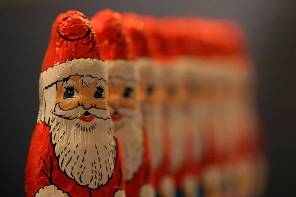 Tempo Felicidade Santa Claus — Fotografia de Stock