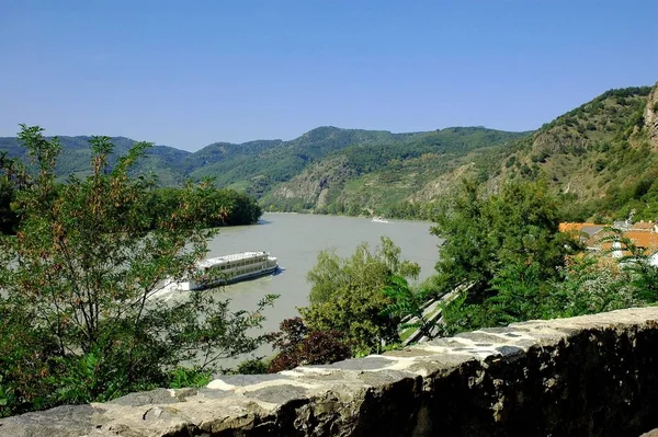 Vale Wachau Uma Região Austríaca Perto Rio Danúbio Oeste Viena — Fotografia de Stock