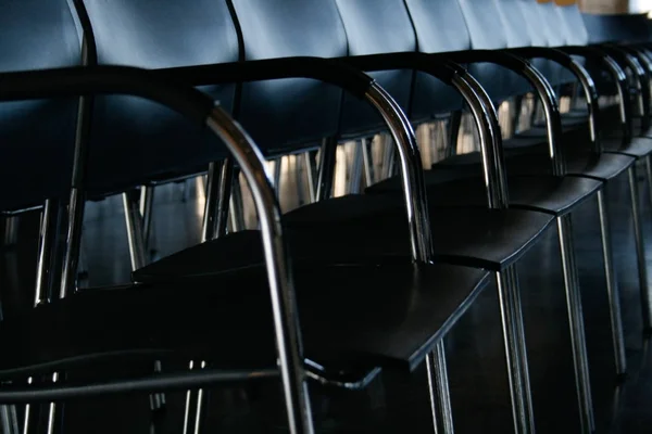 Empty Chairs Kitchen — Stock Photo, Image