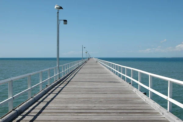 Landing Jetty Hervey Bay — Stock Photo, Image