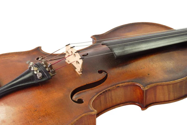 Violin Musikinstrument Närbild — Stockfoto