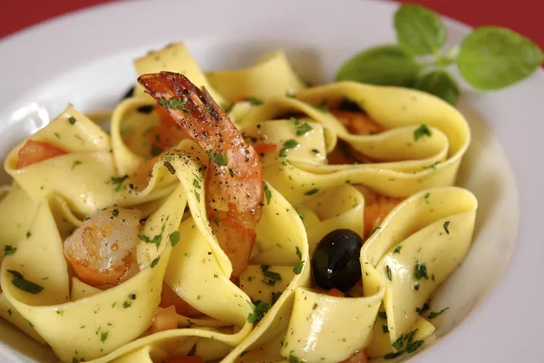 Deliciosa Cena Cocinada Cerca — Foto de Stock