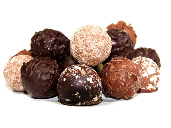 Lezzetli Kahverengi Çikolata Ürünleri — Stok fotoğraf