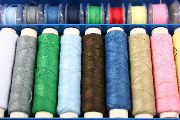 Sewing Thread Plenty Choice — Stock Photo, Image