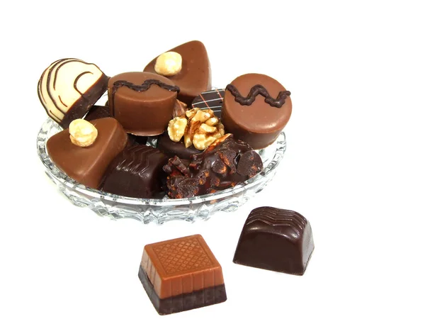Délicieux Produits Chocolat Brun — Photo