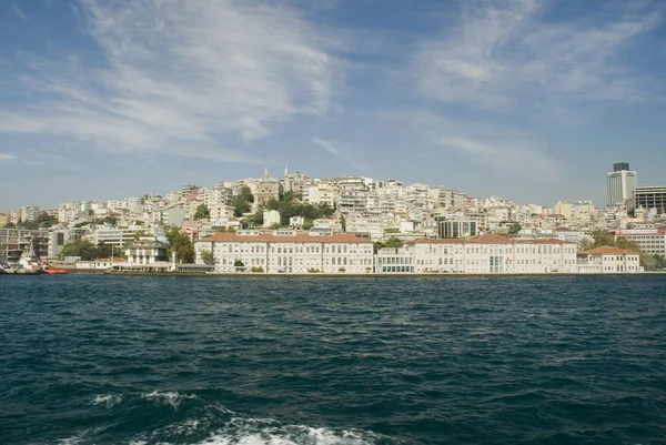 Istanbul Est Une Grande Ville Turque Qui Chevauche Europe — Photo