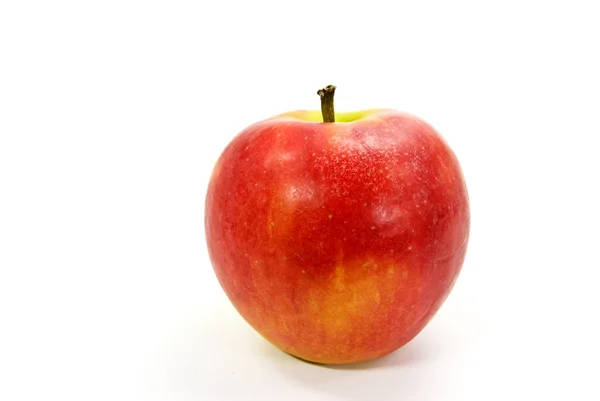 Apple Closeup Exempted White — Stock Photo, Image