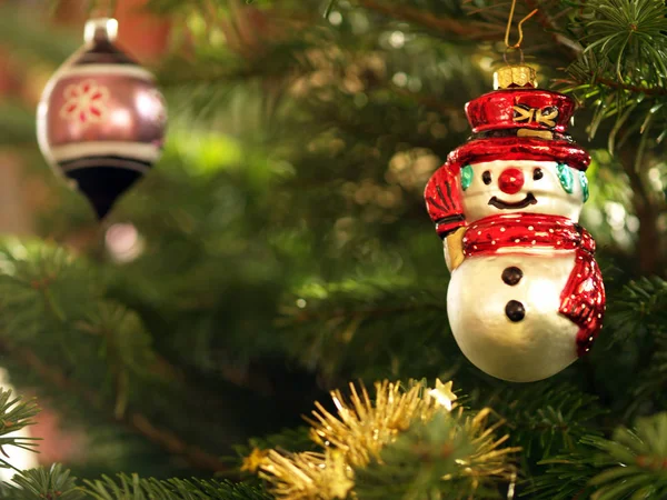 Decoraciones Navidad Fondo Cerca —  Fotos de Stock
