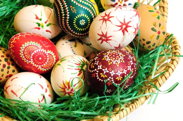 Huevos Pascua Coloridos — Foto de Stock
