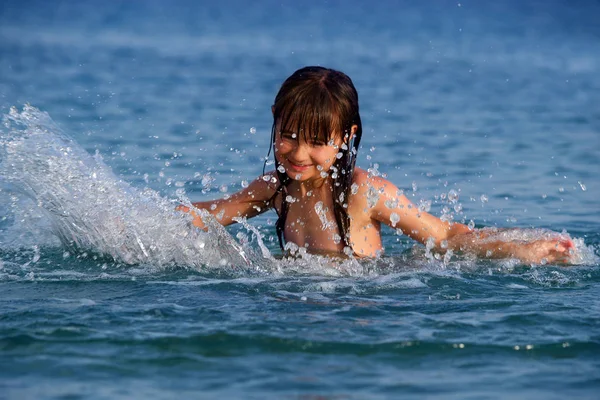 Lindo Retrato Infantil Concepto Infancia Feliz — Foto de Stock