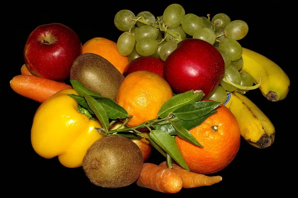 Comida Vegetariana Foco Seletivo — Fotografia de Stock