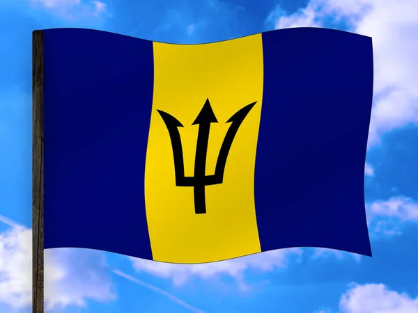 Barbados Jest Wschodnią Wyspą Karaibów Niezależnym Narodem Wspólnoty Brytyjskiej — Zdjęcie stockowe